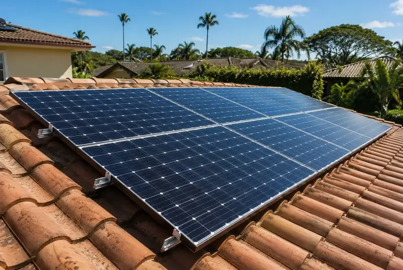 Installation de panneaux solaires à Saint-Benoît-de-Carmaux